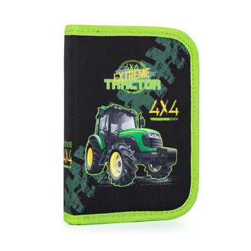 Peračník Karton PP 1 zipsový prázdny 2-klopý Traktor