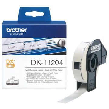Samolepiace etikety Brother DK-11240 17 x 54 mm multifunkčné biele