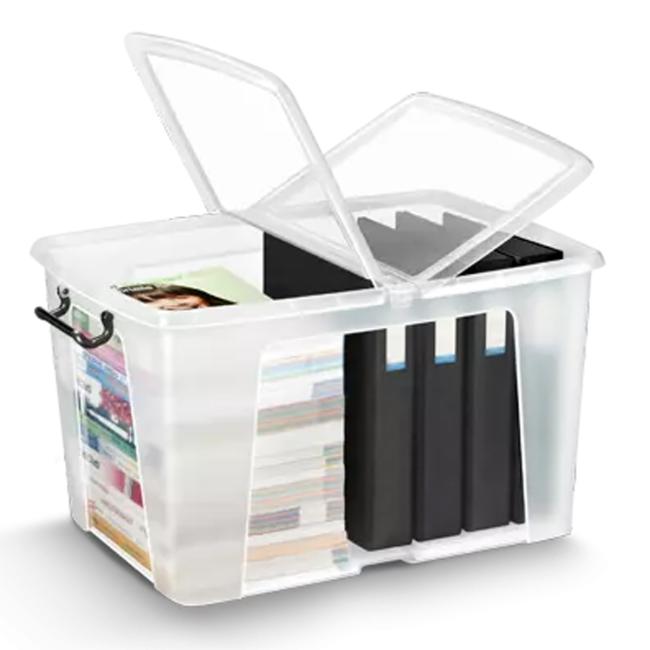 Plastový box s vekom 65l