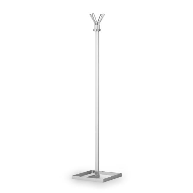 Stojaci vešiak ALVA, strieborný