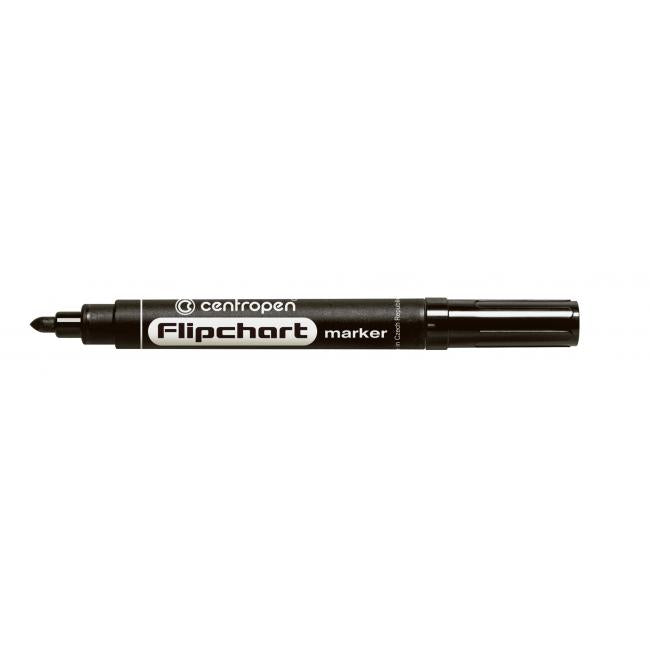 Popisovač na flipchartové bloky Centropen 8550 čierny