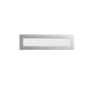 Magnetický DURAFRAME MAGNETIC Top pre A4, 210x40 mm, strieborný