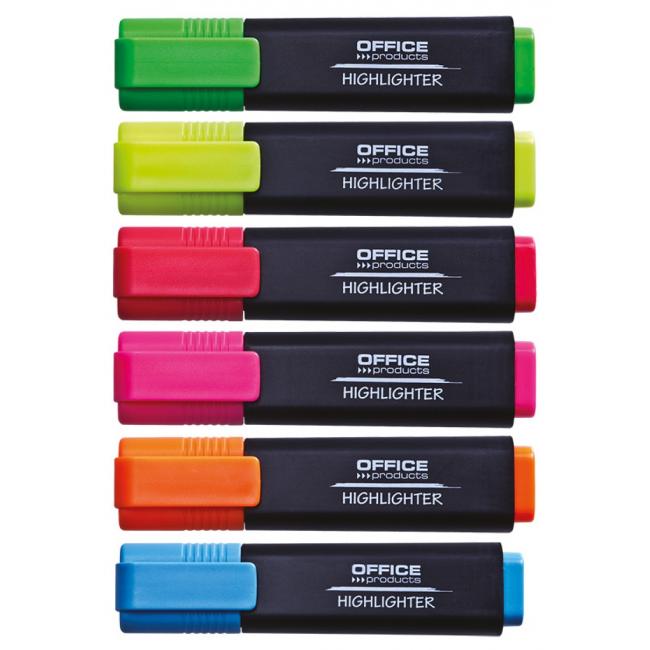 Sada zvýrazňovačov Office Products 6S