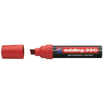 Permanentný popisovač edding 390 červený
