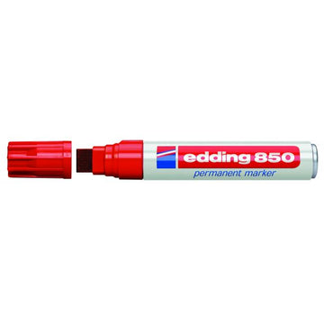 Permanentný popisovač edding 850 červený