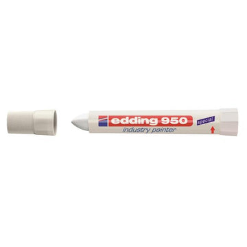 Priemyselný voskový popisovač edding 950 biely