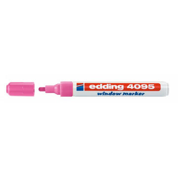 Popisovač na sklo edding 4095 neónovoružový