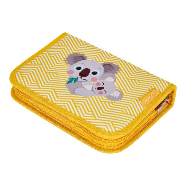 Peračník Herlitz 1 zipsový plný 2-klopý Cute Animals Koala