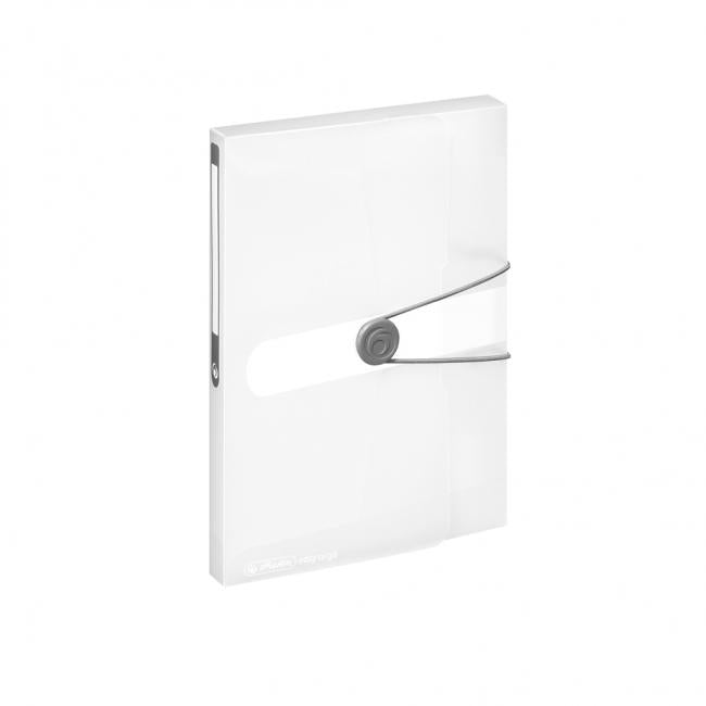 Plastový box s gumičkou Herlitz Easy Orga A5 PP číry