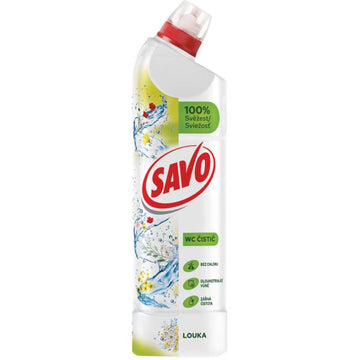 Savo WC tekutý čistič 750 ml - Vôňa lúky