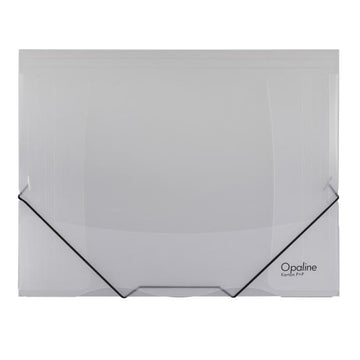 Plastový obal s gumičkou Karton PP Opaline číry