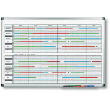 Plánovacia tabuľa PREMIUM na dlhodobé projekty 60x90 cm