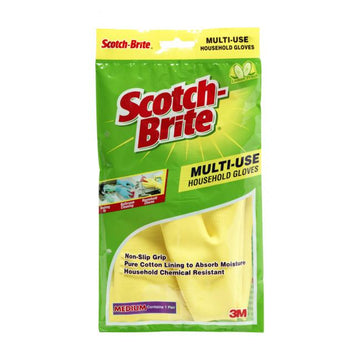 Gumené rukavice Scotch-Brite pevné veľkosť M
