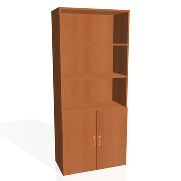 Policová skriňa Drive, 80x185x42 cm, čerešňa/čerešňa