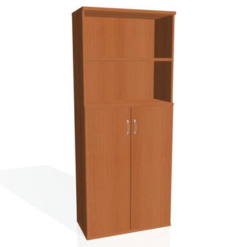 Policová skriňa Strong, 80x192x40 cm, čerešňa/čerešňa