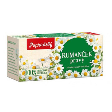Čaj BOP bylinný rumanček pravý 20 x 1,5 g