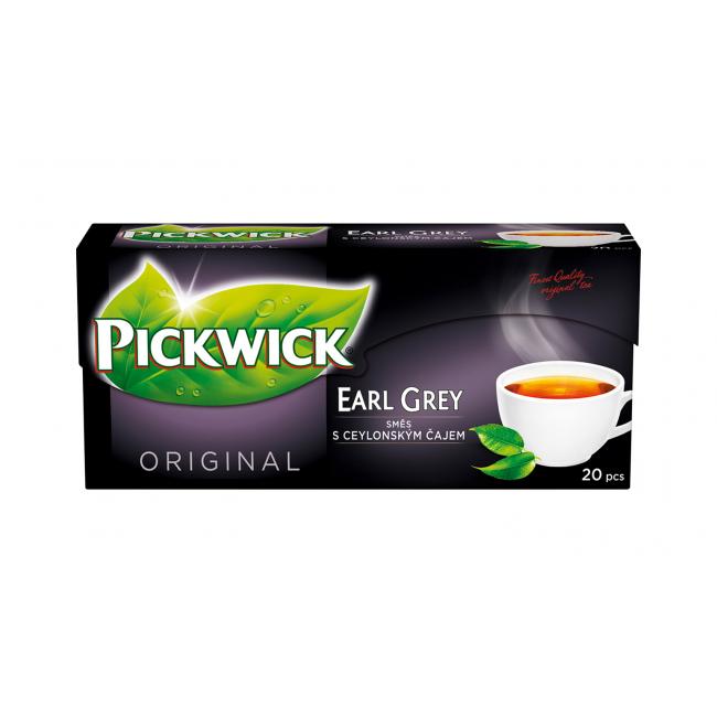 Čaj PICKWICK čierny Earl Grey HB 20 x 1,75 g