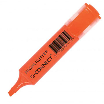 Zvýraznovač Q-CONNECT oranžový