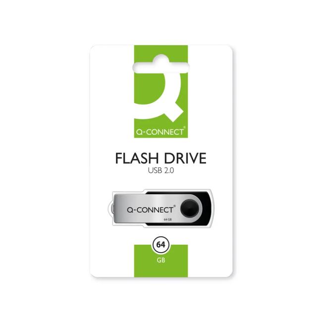 Flash disk USB Q-Connect 2.0 64 GB