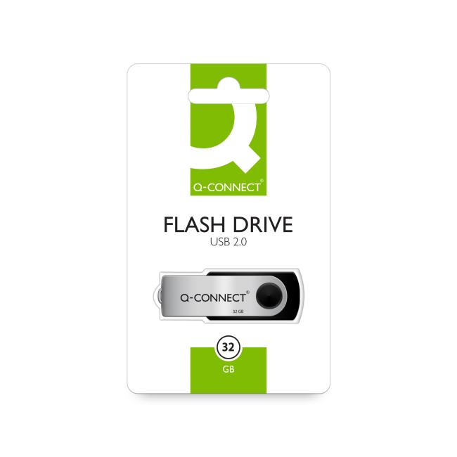 Flash disk USB Q-Connect 2.0 32 GB