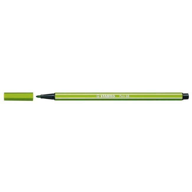 Popisovač STABILO Pen 68 fluorescenčný zelený