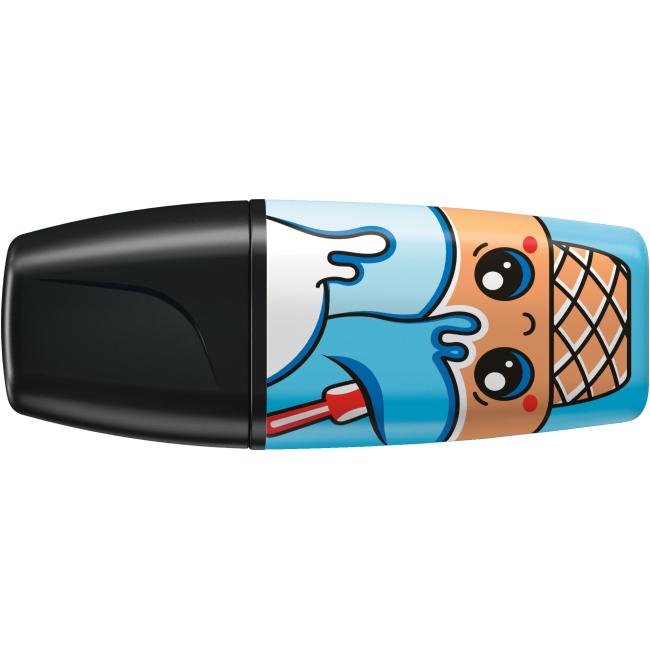 Zvýrazňovač STABILO BOSS MINI Sweet Friends modrá