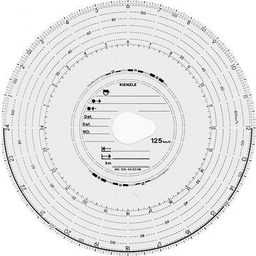 Tachog. kotúče Kienzle 125-24 4B 100ks