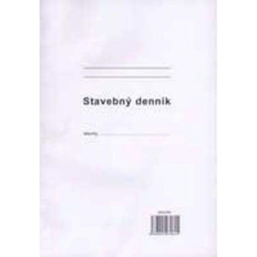 Stavebný denník A4 25x3+8 listov samoprepis číslovaný far