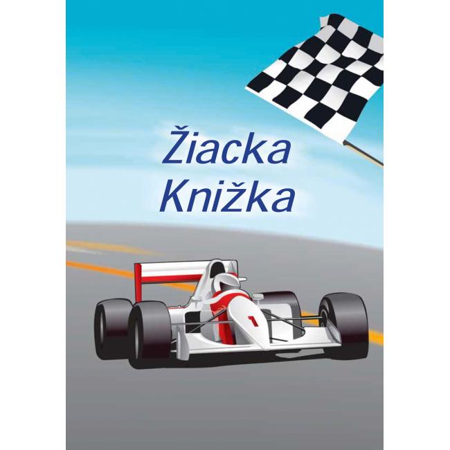 Žiacka knižka- motív Formula, 8 strán