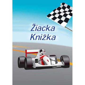 Žiacka knižka- motív Formula, 8 strán