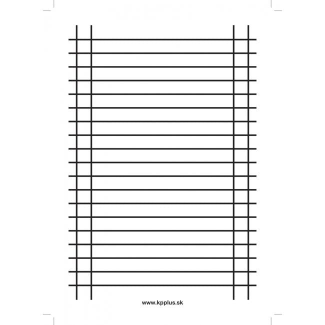 Písacia podložka papierová lakovaná A4